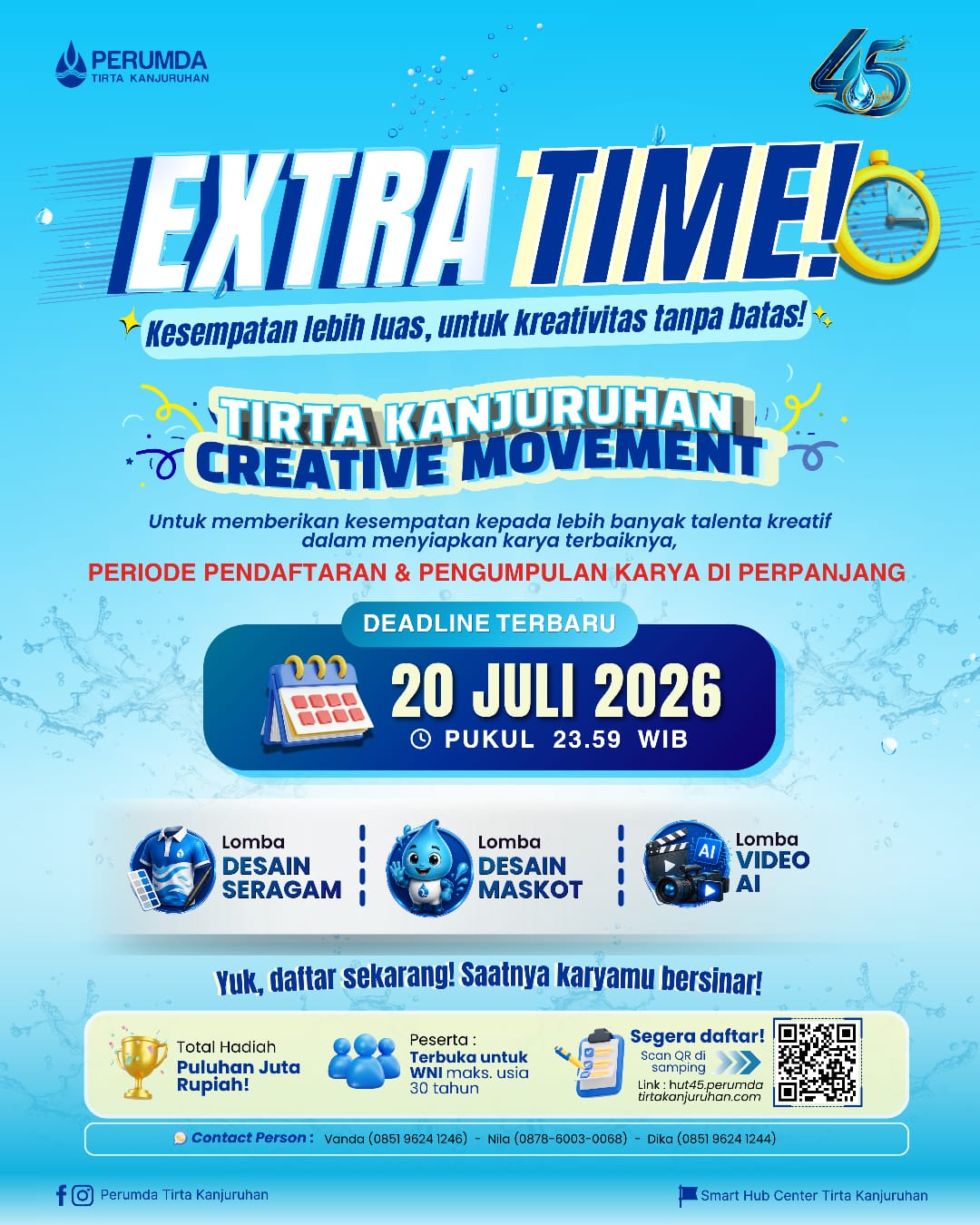 Iklan/Pengumuman Extra Time